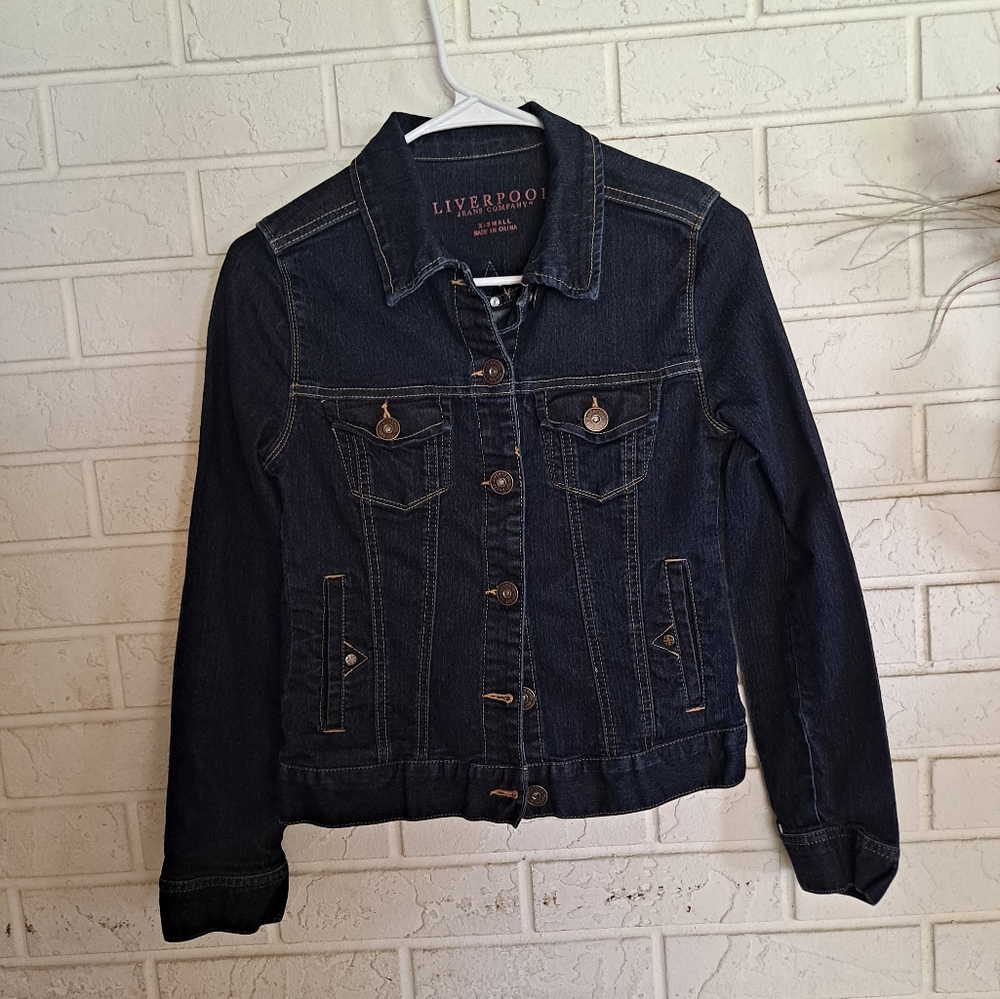 Liverpool blue denim jacket - Picture 2 of 12
